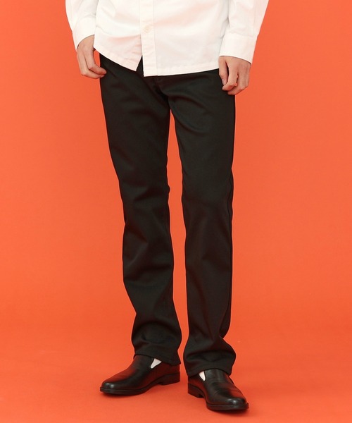 EDWIN（エドウィン）の「EDWIN エドウィン WILD FIRE ハタラクロ メンズ ストレート 暖パンツ ストレッチ 裏起毛（その他パンツ・メンズ・ブラック・S/M/XL/L）」の2枚目の写真