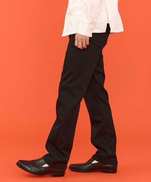 EDWIN（エドウィン）の「EDWIN エドウィン WILD FIRE ハタラクロ メンズ ストレート 暖パンツ ストレッチ 裏起毛（その他パンツ・メンズ・ブラック・S/M/XL/L）」の3枚目の写真