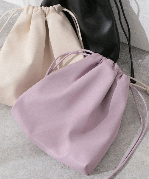 セール】RELUME 巾着バッグ（ショルダーバッグ）｜JOURNAL