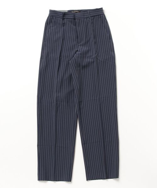 BANANA REPUBLIC FACTORY STORE 365 HR STRAIGHT FULL TROUSER PINSTRIPE