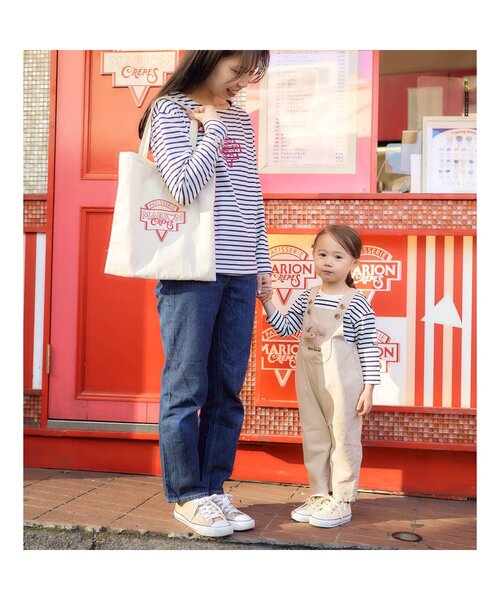 apres les cours（アプレレクール）の「マリオンクレープ×tiny bear トートバッグ（トートバッグ・キッズ・キナリ・FREE）」の2枚目の写真