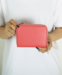 emesuelee | 床革 ラウンドファスナーミディアムウォレット イタリア製(財布)