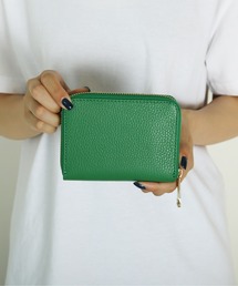 emesuelee（エメスーリー）の「床革 ラウンドファスナーミディアムウォレット イタリア製（財布）」