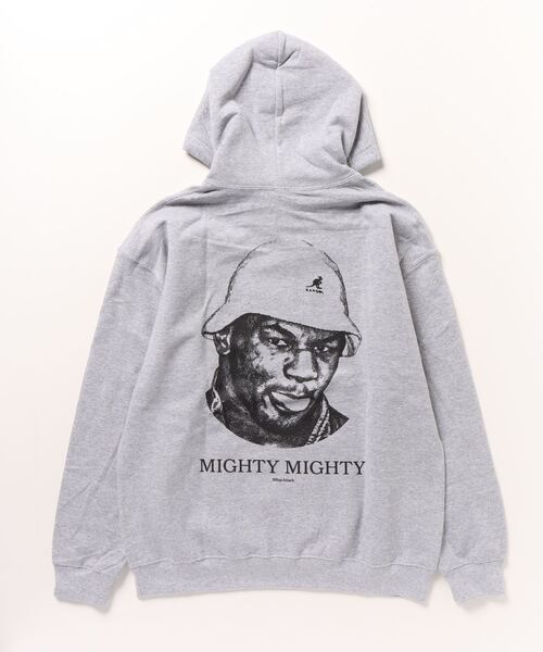 JACKROSE（ジャックローズ）の「RAPATTACK Mighty Mighty Hoodie（パーカー・メンズ・ブラック/グレー/サックスブルー・L/XL）」の3枚目の写真
