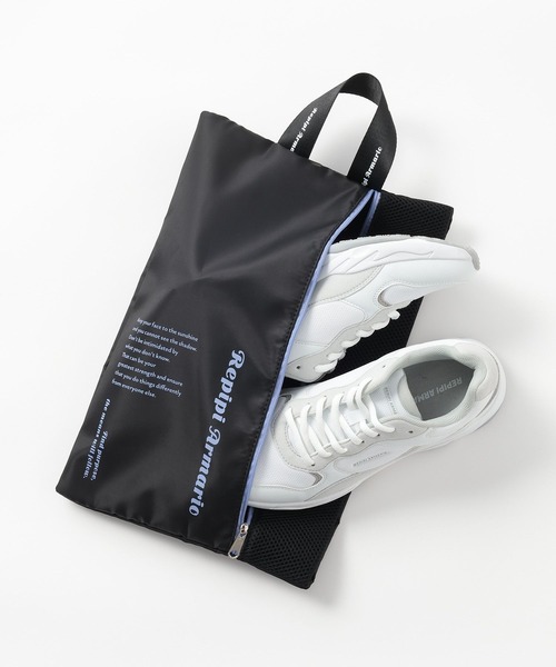 repipi armario(レピピ アルマリオ)の「メッシュキリカエシューズBAG(シューズ小物/雑貨・キッズ・ブラック系1/ブラック系2・FREE)」の2枚目の写真