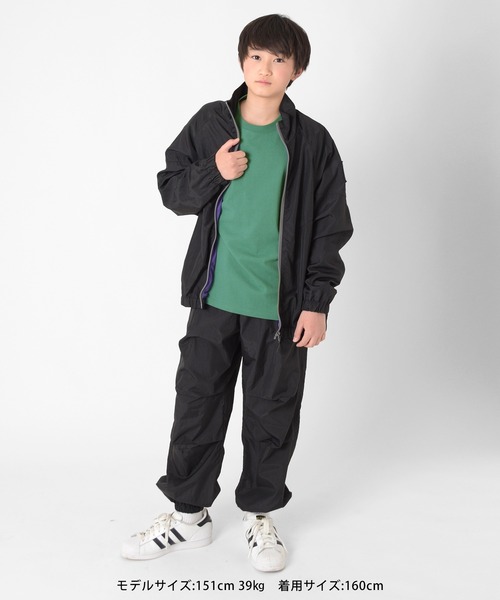 GLAZOS（グラソス）の「[ワイドジョガー]ナイロン・スノーパンツ（その他パンツ・キッズ・ブラック/グレー/カーキ・150cm/160cm/140cm/170cm）」の19枚目の写真