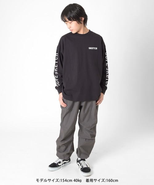 GLAZOS（グラソス）の「[ワイドジョガー]ナイロン・スノーパンツ（その他パンツ・キッズ・ブラック/グレー/カーキ・150cm/160cm/140cm/170cm）」の20枚目の写真