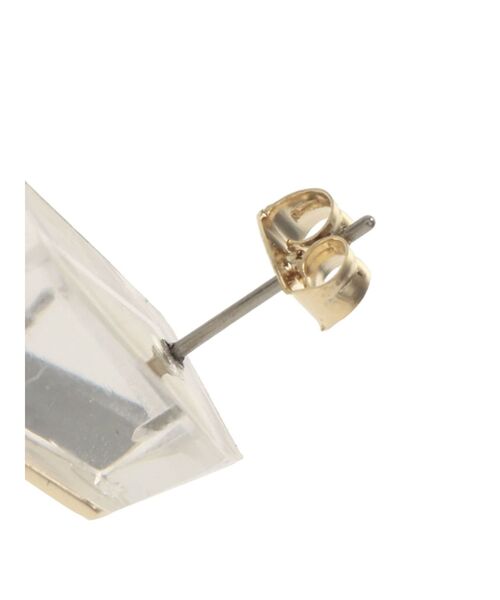 dazzlin（ダズリン）の「メタルクリアピアス（ピアス（両耳用）・レディース・シルバー/ゴールド・FREE）」の5枚目の写真