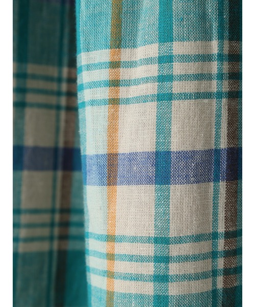 AMERICAN HOLIC（アメリカンホリック）の「ラップ風チェックスカート（スカート・レディース・オレンジ/グリーン・S/M/L）」の5枚目の写真