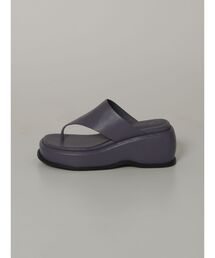 【VEQUM】OUT PIECE NUDE SANDAL