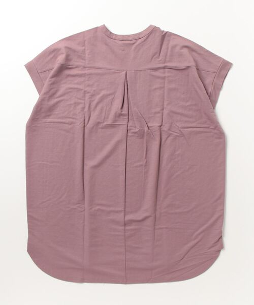NAVY(ネイビー)の「SARARI 冷感ピンタックプルオーバー シャツブラウス(シャツ/ブラウス・レディース・チャコール/ピンク/ベージュ/グリーン・フリー)」の14枚目の写真
