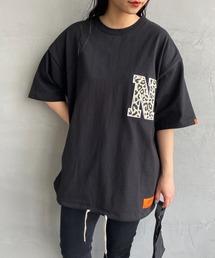 【FINEBOYS 7月号掲載】[UNIVERSAL OVERALL/ユニバーサルオーバーオール] 別注 ショートスリーブ スタジャンTシャツ