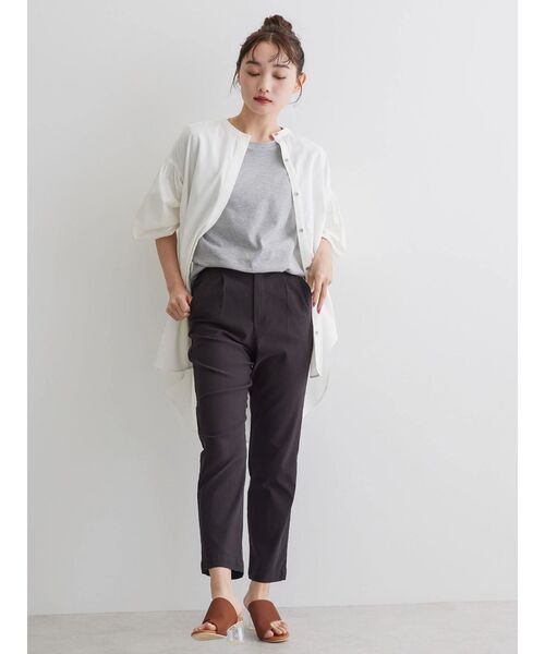 美品　エンフォルド　シャツ　バックギャザー　チュニック 美品 エンフォルド シャツ バックギャザー チュニック