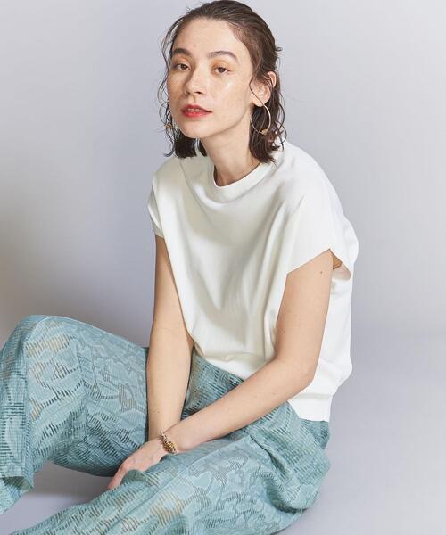 BEAUTY&YOUTH フレンチスリーブ ニットプルオーバー BEAUTY&YOUTH UNITED ARROWS（ビューティーアンドユース