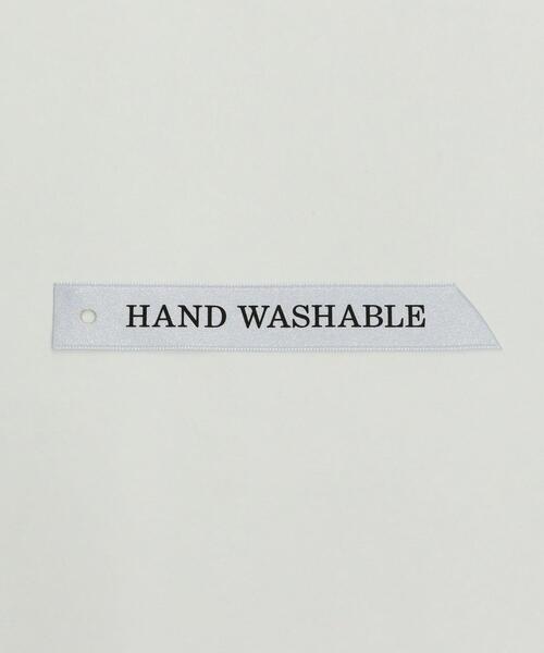 BEAUTY&YOUTH UNITED ARROWS（ビューティーアンドユースユナイテッドアローズ）の「レーヨンナイロン フレンチスリーブニットプルオーバー -ウォッシャブル-（ニット/セーター・レディース・ブラック/オフホワイト/ターコイズブルー/その他1・FREE）」の7枚目の写真