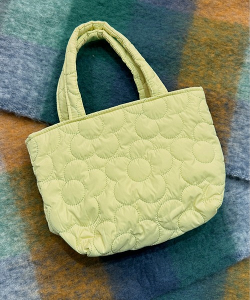kutir（クティール）の「フラワーキルティングハンドバッグ（ハンドバッグ・レディース・ブルー系その他/イエロー/ライトグリーン/ホワイト/ピンク系その他・FREE）」の5枚目の写真