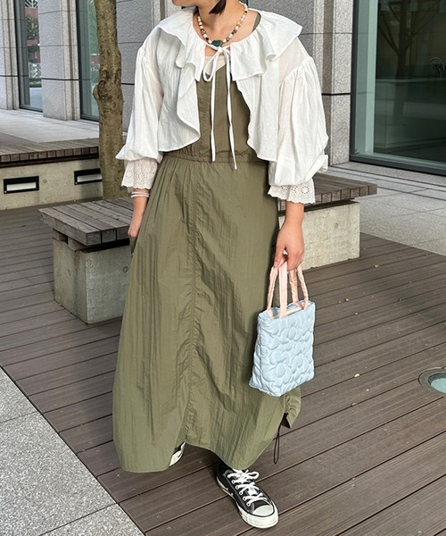 kutir（クティール）の「フラワーキルティングハンドバッグ（ハンドバッグ・レディース・ブルー系その他/イエロー/ライトグリーン/ホワイト/ピンク系その他・FREE）」の11枚目の写真