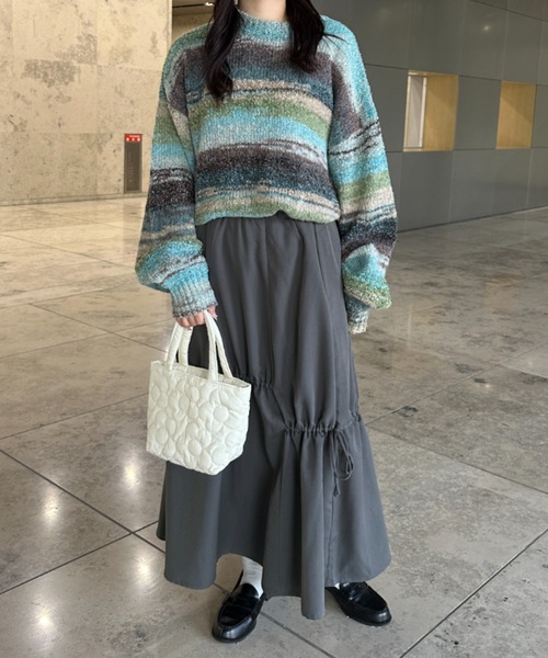 kutir（クティール）の「フラワーキルティングハンドバッグ（ハンドバッグ・レディース・ブルー系その他/イエロー/ライトグリーン/ホワイト/ピンク系その他・FREE）」の22枚目の写真