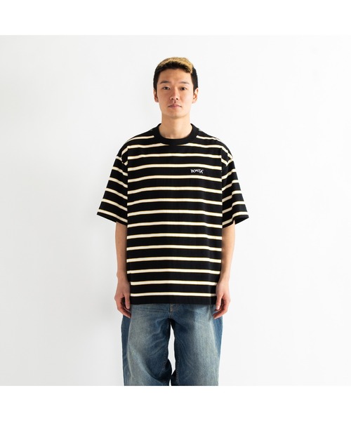 APPLEBUM（アップルバム）の「" Bonita" Border T-shirt（Tシャツ/カットソー・メンズ・ピンク/ブラック・LARGE/MEDIUM/X-LARGE）」の12枚目の写真