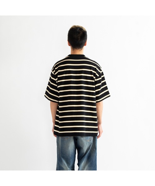 APPLEBUM（アップルバム）の「" Bonita" Border T-shirt（Tシャツ/カットソー・メンズ・ピンク/ブラック・LARGE/MEDIUM/X-LARGE）」の16枚目の写真