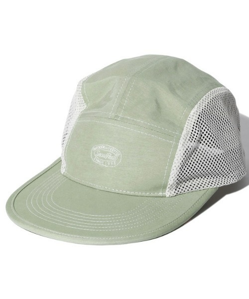 Snow Peak(スノーピーク)の「Light Mountain Cloth Cap(キャップ・メンズ・オレンジ/セージグリーン・ONE SIZE)」の5枚目の写真