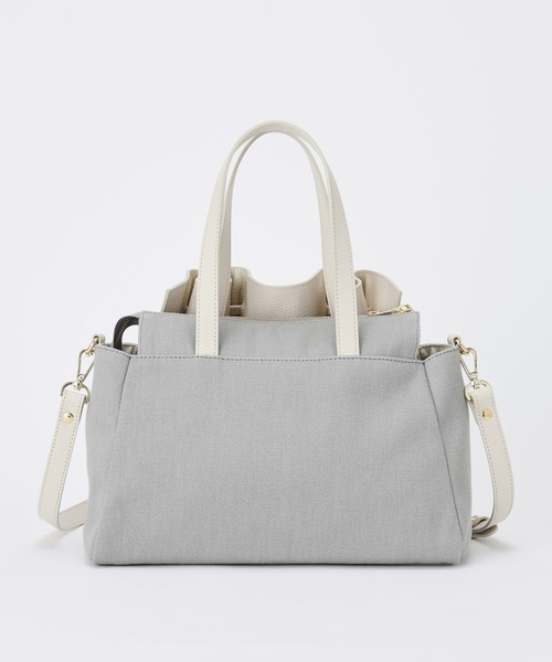 russet(ラシット)の「巾着デザイントートバッグ(SF-208)(トートバッグ・レディース・ベージュ/グレー/アイボリー・FREE)」の17枚目の写真