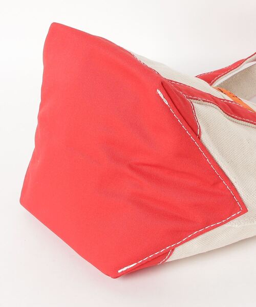 UNIVERSAL OVERALL(ユニバーサルオーバーオール)の「【UNIVERSAL OVERALL】UO TOTE BAG (SMALL) UVO-150(トートバッグ・メンズ・ベージュ/オレンジ/ブラック/ブルー/ネイビー/レッド・FREE)」の7枚目の写真