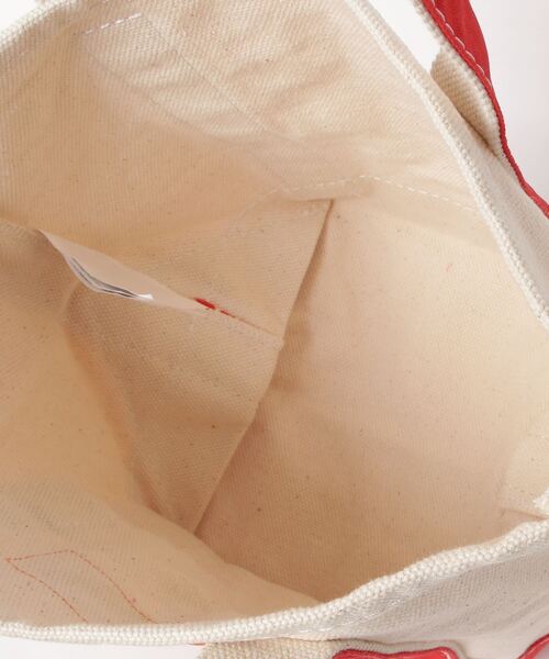 UNIVERSAL OVERALL(ユニバーサルオーバーオール)の「【UNIVERSAL OVERALL】UO TOTE BAG (SMALL) UVO-150(トートバッグ・メンズ・ベージュ/オレンジ/ブラック/ブルー/ネイビー/レッド・FREE)」の8枚目の写真