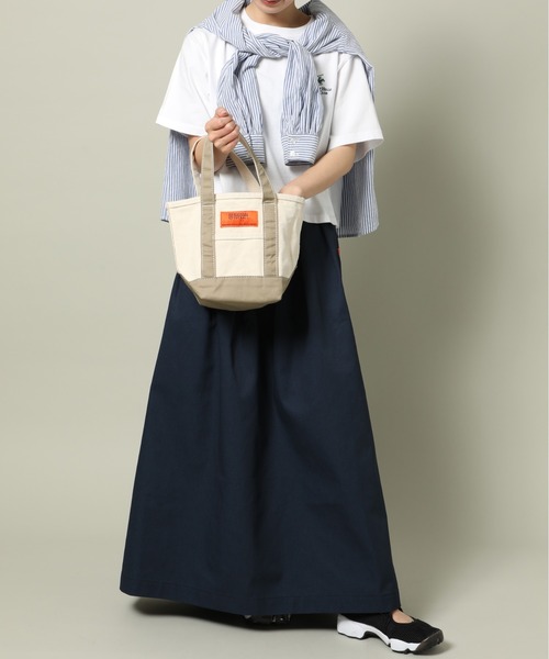 UNIVERSAL OVERALL(ユニバーサルオーバーオール)の「【UNIVERSAL OVERALL】UO TOTE BAG (SMALL) UVO-150(トートバッグ・メンズ・ベージュ/オレンジ/ブラック/ブルー/ネイビー/レッド・FREE)」の15枚目の写真
