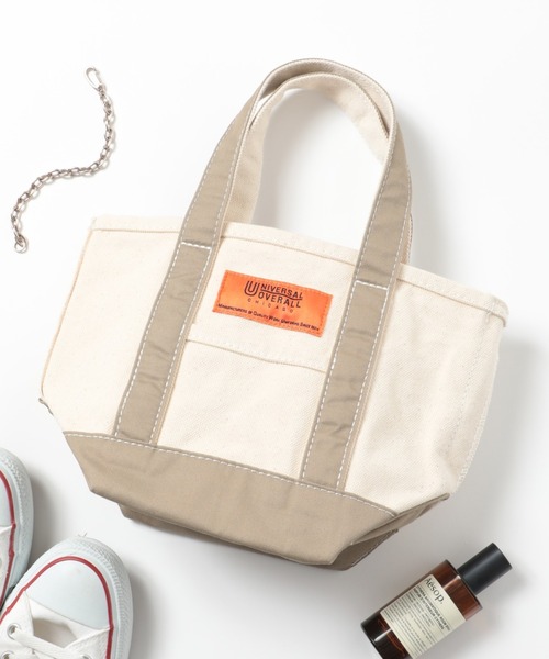 UNIVERSAL OVERALL(ユニバーサルオーバーオール)の「【UNIVERSAL OVERALL】UO TOTE BAG (SMALL) UVO-150(トートバッグ・メンズ・ベージュ/オレンジ/ブラック/ブルー/ネイビー/レッド・FREE)」の17枚目の写真
