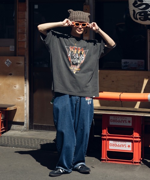 Perushu(ペルーシュ)の「Perushu/KISS デニムパンツ(デニムパンツ・メンズ・ブラック/インディゴブルー・SMALL/MEDIUM/LARGE)」の16枚目の写真
