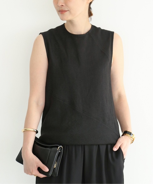 TOTEME(トーテム)の「【TOTEME/トーテム】 TWISTED SLEEVELESS TOP(シャツ/ブラウス・レディース・ブラック・FREE)」の19枚目の写真