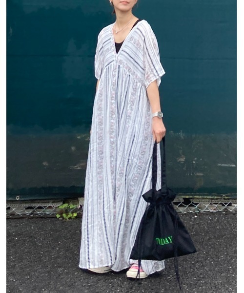 CORNERS（コーナーズ）の「【KR×u.e.made*×CORNERS】TODAY ロゴ巾着トートバッグ（トートバッグ・レディース・アイボリー/ブラック/イエロー/ピンク・FREE）」の12枚目の写真