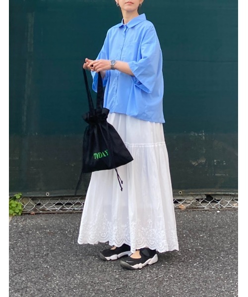 CORNERS（コーナーズ）の「【KR×u.e.made*×CORNERS】TODAY ロゴ巾着トートバッグ（トートバッグ・レディース・アイボリー/ブラック/イエロー/ピンク・FREE）」の15枚目の写真