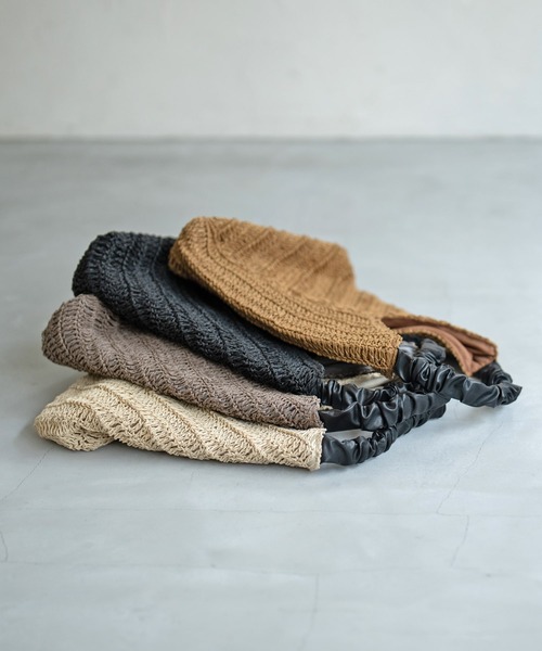 CACHELLIE（カシェリエ）の「garnea ガーネア（トートバッグ・レディース・ブラック/グレー/ライトベージュ/キャメル・FREE）」の6枚目の写真