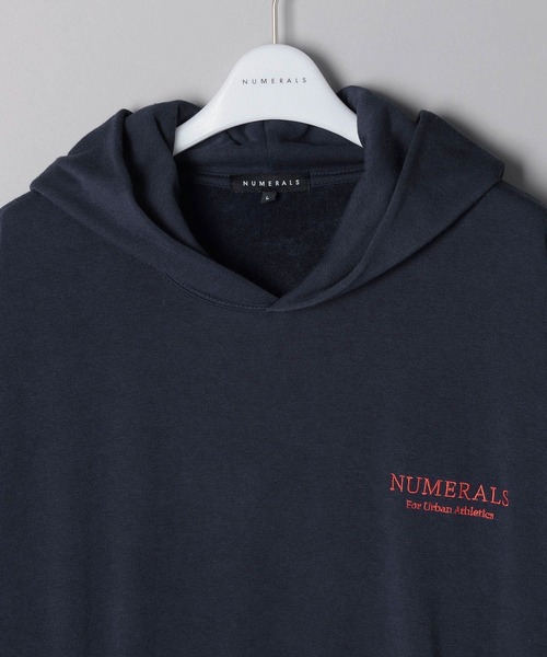 NUMERALS（ヌメラルズ）の「[NUMERALS]クラシックロゴスウェットパーカー（パーカー・メンズ・ネイビー/マスタード/グレー・MEDIUM/LARGE）」の11枚目の写真