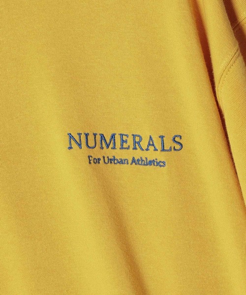 NUMERALS（ヌメラルズ）の「[NUMERALS]クラシックロゴスウェットパーカー（パーカー・メンズ・ネイビー/マスタード/グレー・MEDIUM/LARGE）」の16枚目の写真