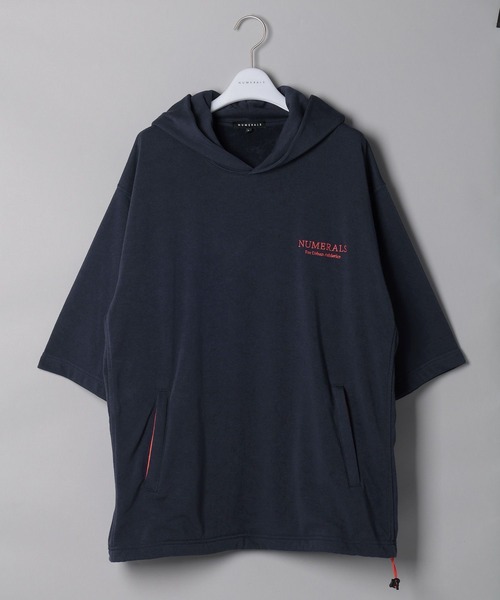 NUMERALS（ヌメラルズ）の「[NUMERALS]クラシックロゴスウェットパーカー（パーカー・メンズ・ネイビー/マスタード/グレー・MEDIUM/LARGE）」の9枚目の写真