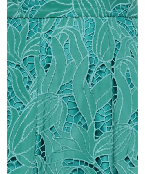 MERCURYDUO(マーキュリーデュオ)の「【To/】リーフカットワークフレアスカート(スカート・レディース・チャコールグレー/オフホワイト/グリーン・SMALL/MEDIUM)」の22枚目の写真