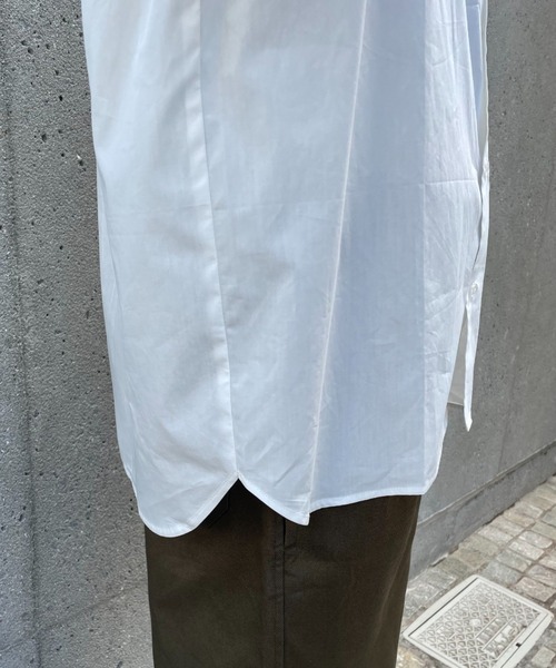 CIAOPANIC（チャオパニック）の「【BNCP】オーバーサイズブロード半袖シャツ（シャツ/ブラウス・レディース・ホワイト/ベージュ/サックスブルー・X-LARGE/XX-LARGE）」の7枚目の写真