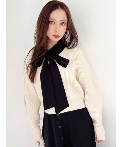 RESEXXY（リゼクシー）の「ウエストタックフレアシャツワンピース（シャツワンピース・レディース・レッド/ブラック/アイボリー・FREE）」の22枚目の写真