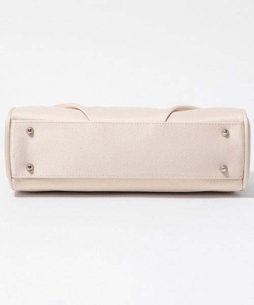 【セール】タックデザインのフォーマルバッグ（ハンドバッグ）｜CARETTE（カレット）