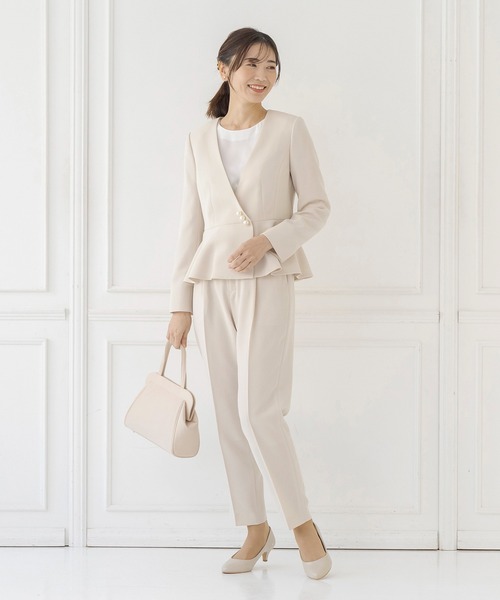 【セール】タックデザインのフォーマルバッグ（ハンドバッグ）｜CARETTE（カレット）