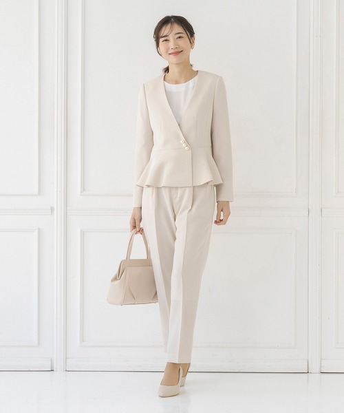 【セール】タックデザインのフォーマルバッグ（ハンドバッグ）｜CARETTE（カレット）