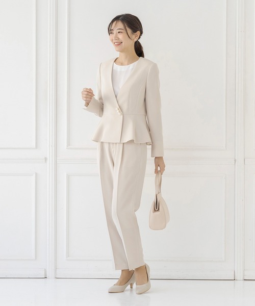 【セール】タックデザインのフォーマルバッグ（ハンドバッグ）｜CARETTE（カレット）