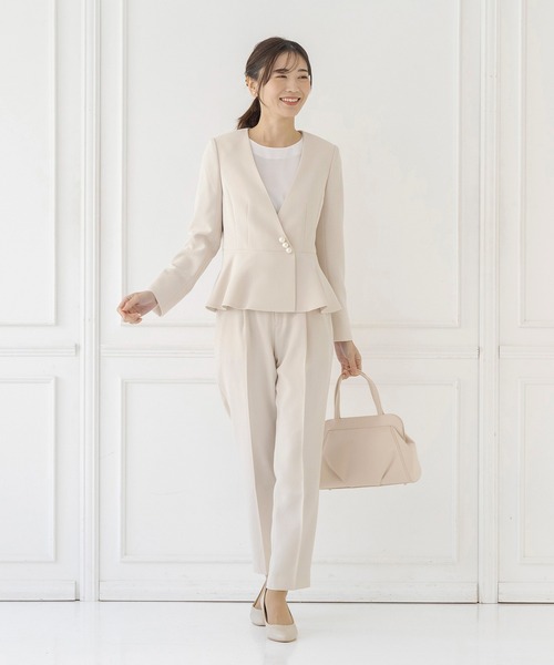 【セール】タックデザインのフォーマルバッグ（ハンドバッグ）｜CARETTE（カレット）