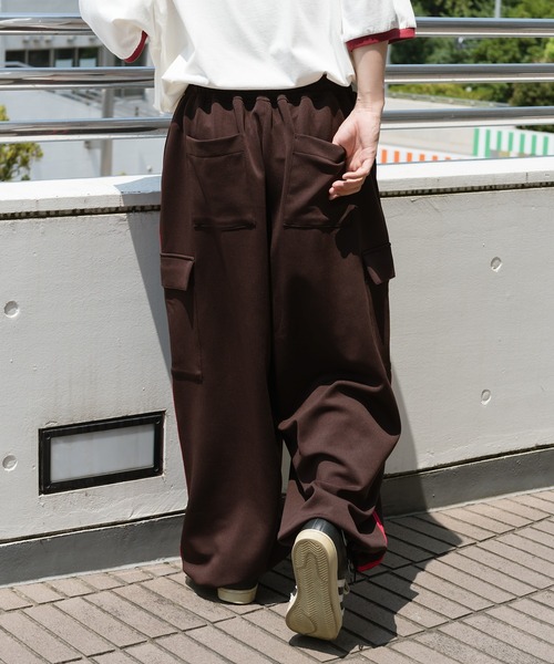 kutir(クティール)の「トラックラインカーゴパンツ(カーゴパンツ・メンズ・ブラック/ブラウン/ピンクベージュ・LARGE/SMALL/MEDIUM)」の19枚目の写真