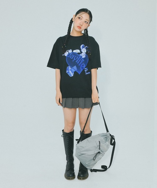 DAYLIFE（デイライフ）の「DAYLIFE／ACTIVEジムサック 2976457（バックパック/リュック・レディース・パープル/ブラック/グレー・FREE）」の16枚目の写真