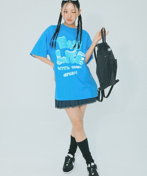 DAYLIFE（デイライフ）の「DAYLIFE／ACTIVEジムサック 2976457（バックパック/リュック・レディース・パープル/ブラック/グレー・FREE）」の20枚目の写真