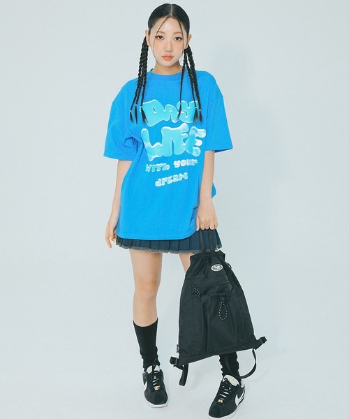 DAYLIFE（デイライフ）の「DAYLIFE／ACTIVEジムサック 2976457（バックパック/リュック・レディース・パープル/ブラック/グレー・FREE）」の21枚目の写真